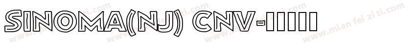 sinoma(nj) cnv字体转换